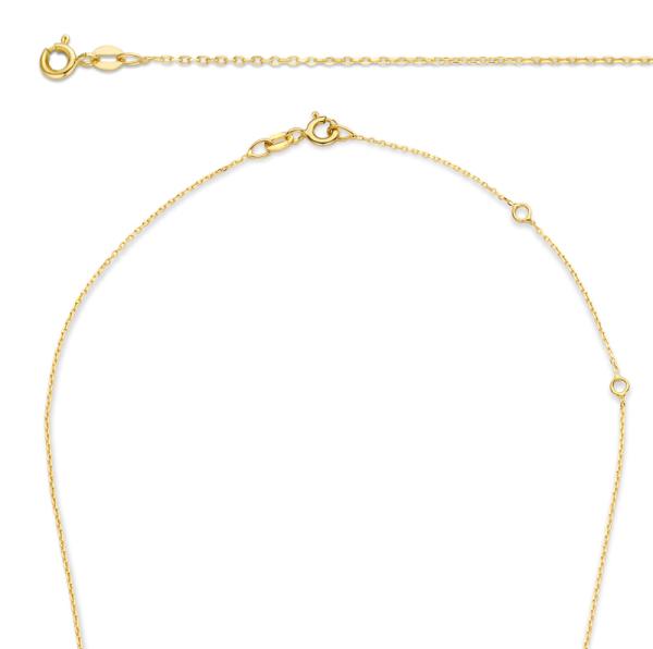 Ankerkette diamantiert 0,8 mm Gold 585/000 - Bild 2
