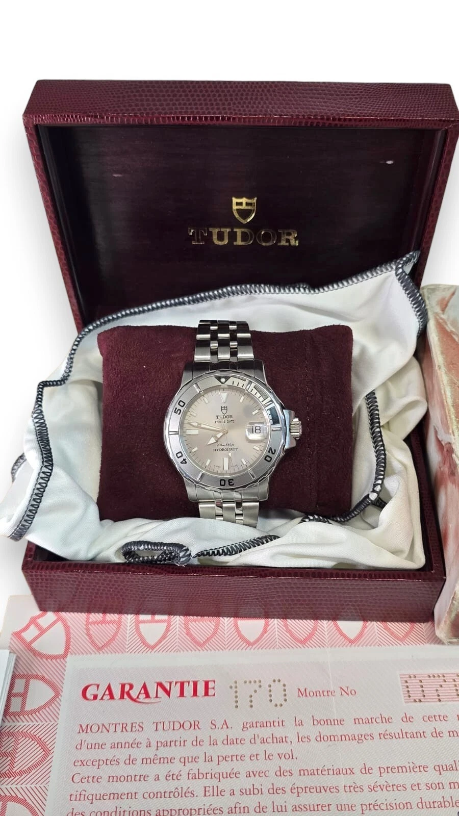 Tudor Hydronaut Herrenarmbanduhr – Edelstahl – Ref. 89190 – Full Set – Revision - Bild 9