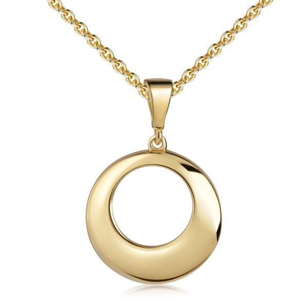 Anhänger Ø 14mm Gold 333/000 - Bild 2