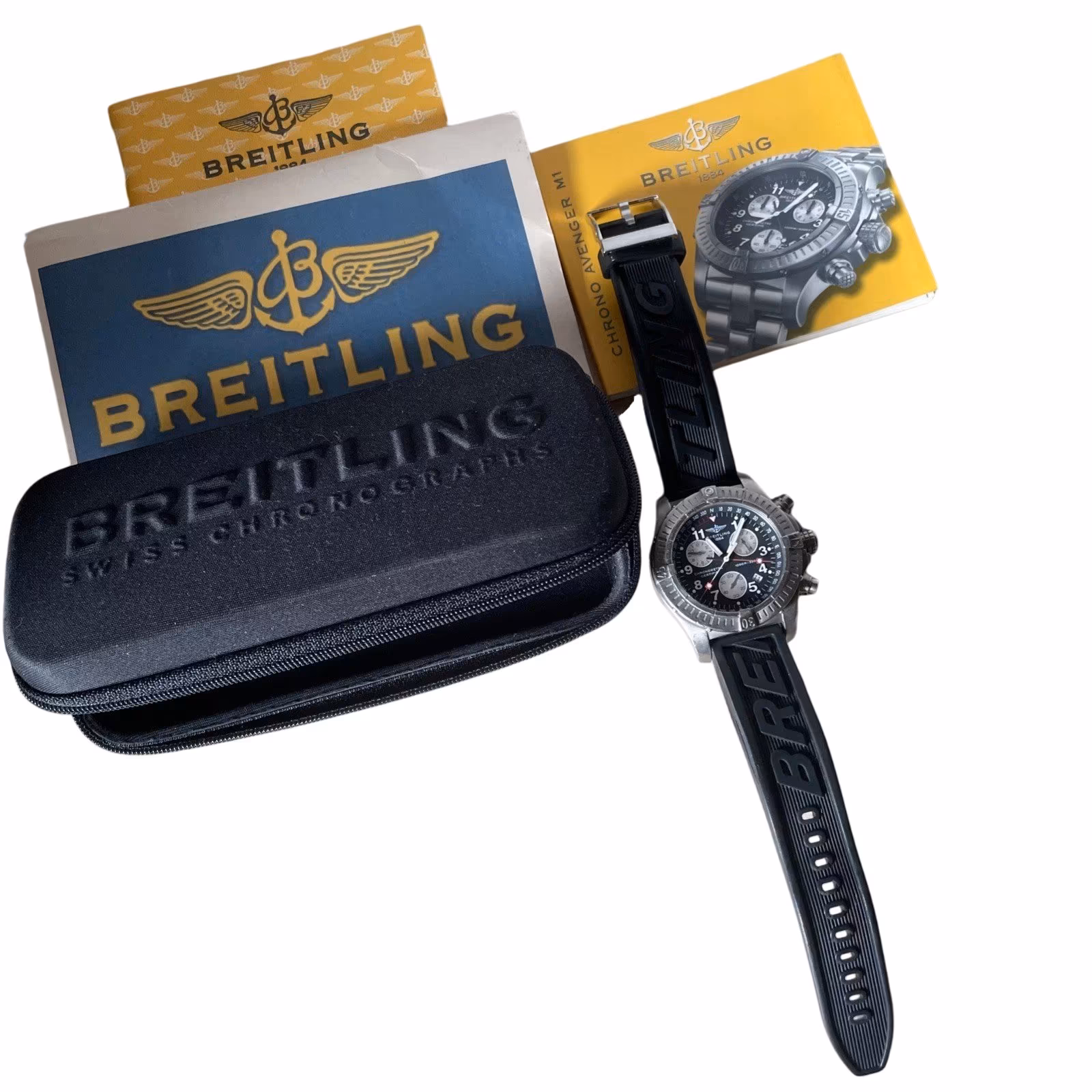 Breitling Chrono Avenger M1 E73360 Titan Kautschuk 44mm - Bild 4