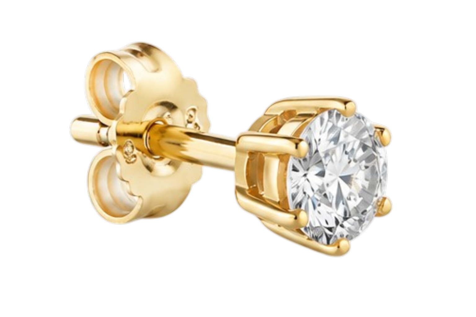 Ohrstecker mit Zirkonia - Gold 333/000 - Bild 8