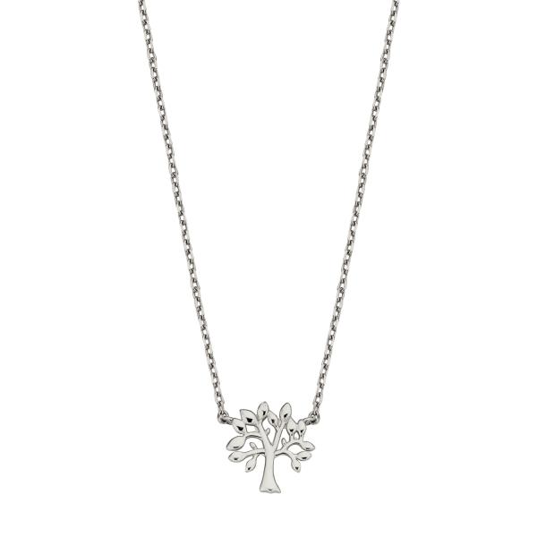 Collier Lebensbaum Weißgold 585/000 - Bild 2