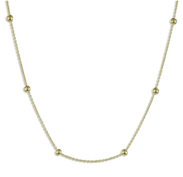 Collier mit Kugeln Gold 375/000 - Bild 2