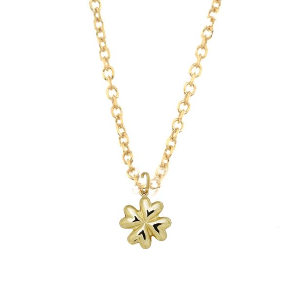 Collier Kleeblatt Gold 585/000 - Bild 2
