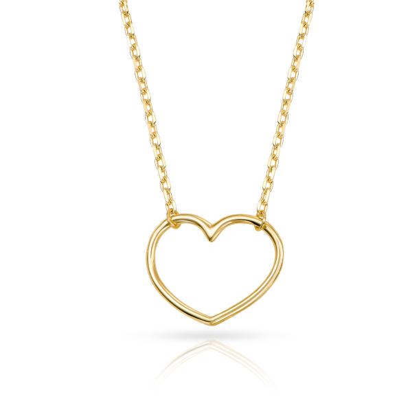 Collier Herz Gold 333/000 - Bild 2