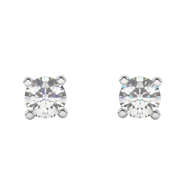 Diamo Diamonds Ohrstecker mit Brillant 0,20 ct. Weißgold 585/000 - Bild 3